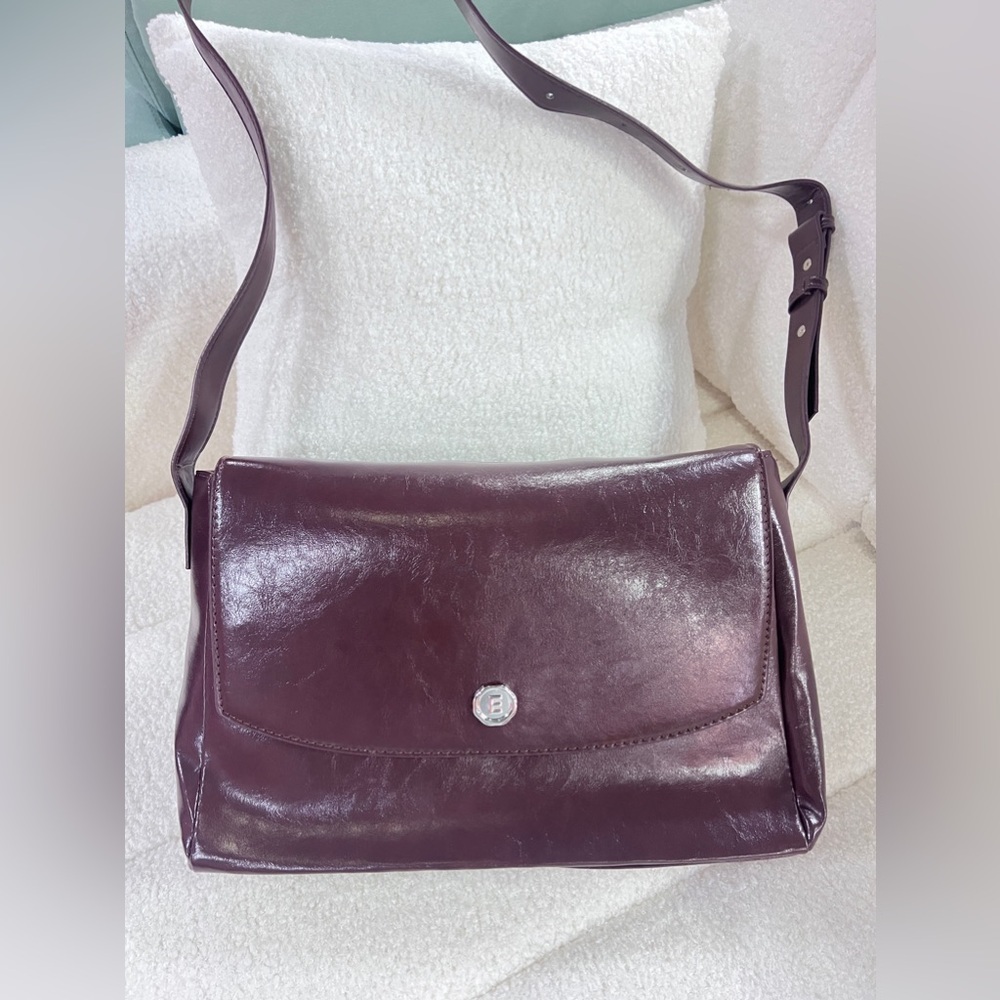 Vintage Chocolate Brown Shoulder Bag | Classic & Elegant